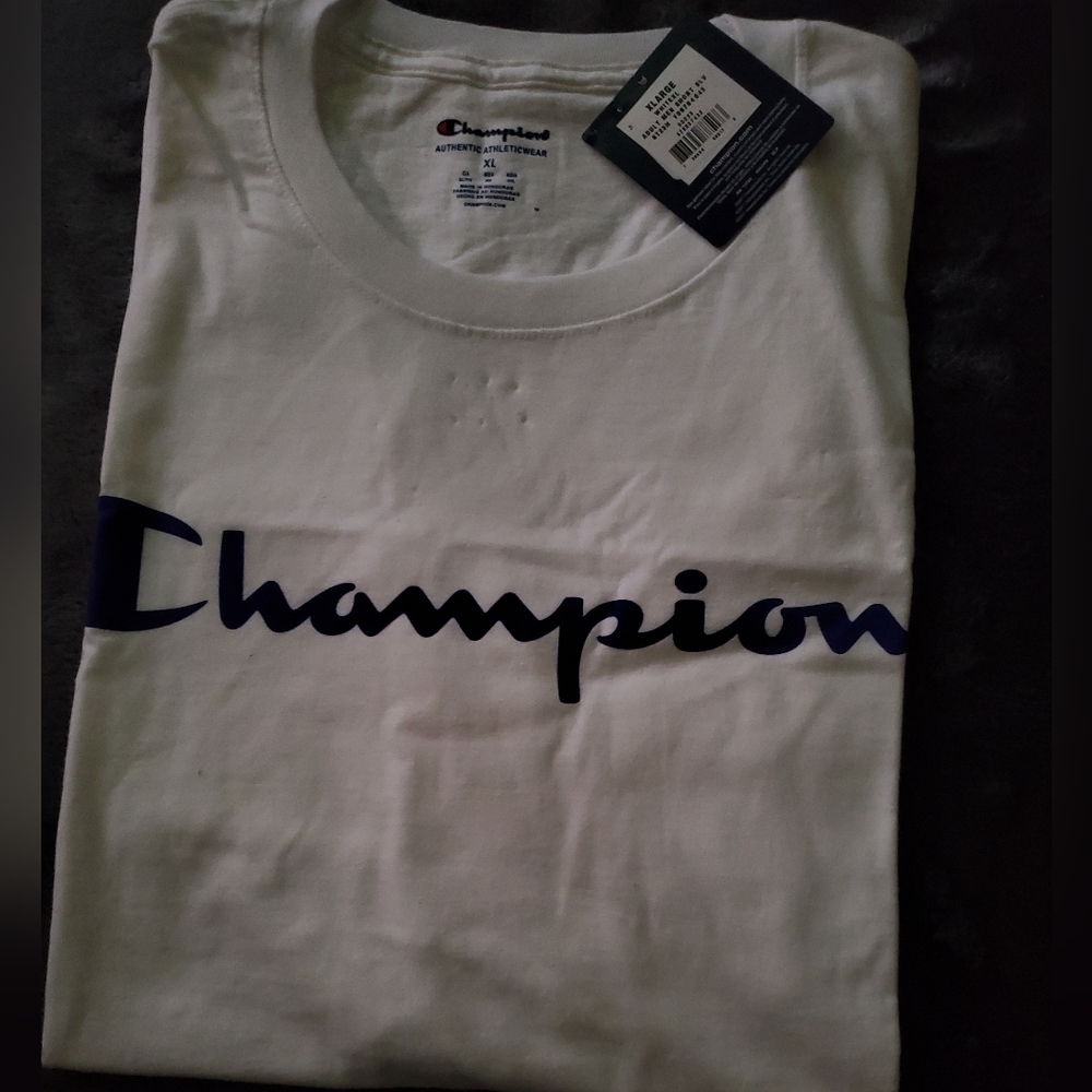 Champion white short sleeve t-shirt